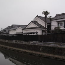 巴波川周辺の風景