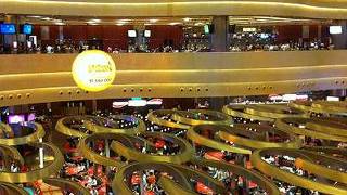 広大なカジノです。カジノ施設としては、世界最大級かも。