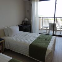 リゾート気分が味わえる。LANの調子がいまひとつ