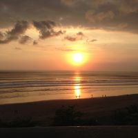 SOSバーからの夕日