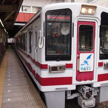 見た目は普通のローカル電車(2両編成)