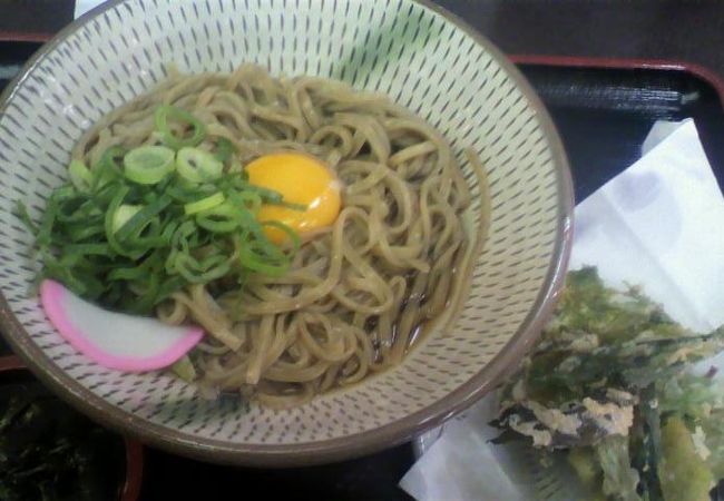 面白いうどんです