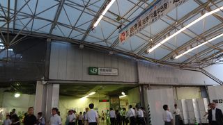 東武伊勢崎線に乗り換え