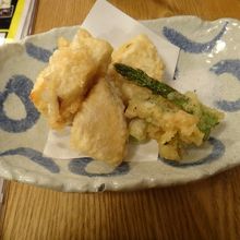 鳴門金時の天婦羅