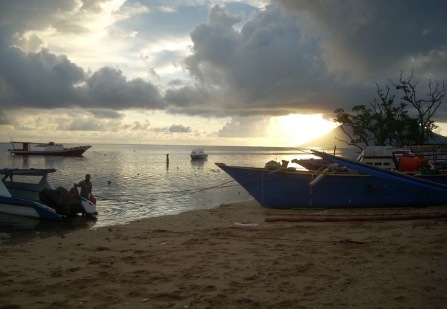 ダイバーズロッジがたくさんあります