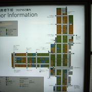 東京駅地下の巨大なショッピングモール