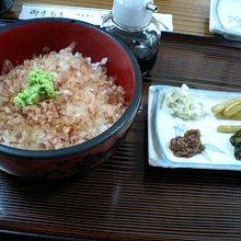 ワサビご飯　セット