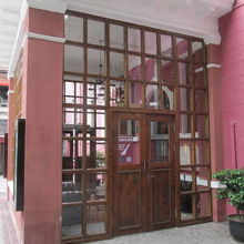 サシャの玄関。