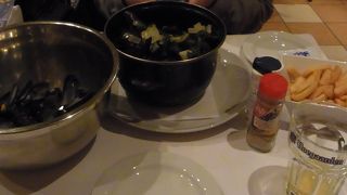 グランプラスそばで軽食だけでも大丈夫なレストランでした