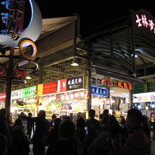 去年からアーケードが付きました