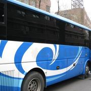 （天津）空港からの移動にバスまあまあ便利