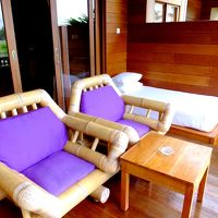 バルコニーも広いです。のーんびり過ごせます。