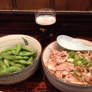 本格的な日本のラーメン屋さん