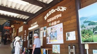 天橋立を上からの眺望を楽しむ際に利用します。