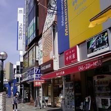 お店の外観です。