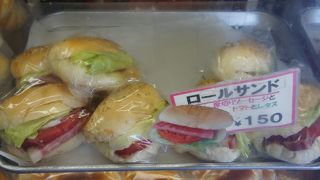 お勧めはロールサンド