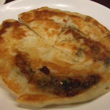 葱餅　意外とさっぱりうまい