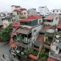 バルコニーからの眺めは上々