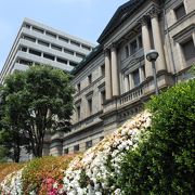 かつての金座跡に建つ日銀本店