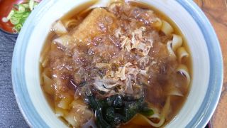 名古屋名物のきしめん