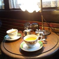 バーにてコーヒータイム