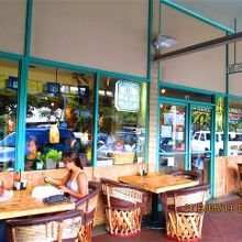 かき氷とジュースが