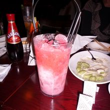 甘いカクテルもいろいろ