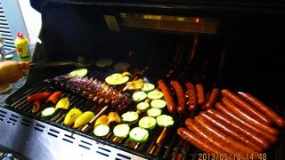 コンドミでバーベキューパーティー&2014チップのお話しを