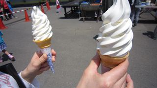 ソフトクリーム、まいう～