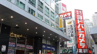 新宿西口のバスターミナル