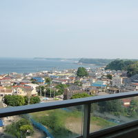 晴れているので海が綺麗です。