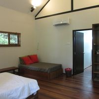 床がひんやりして気持ちが良い