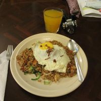 ある日の夕食（ナシゴレンRm12)