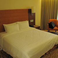 ベッドは広々です（１人の場合）