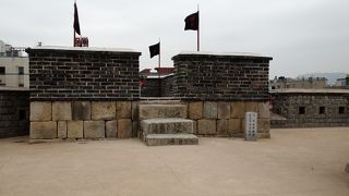 長安門の横の見張り台