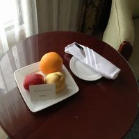 お部屋のフルーツサービス