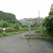 峠下の宿場町