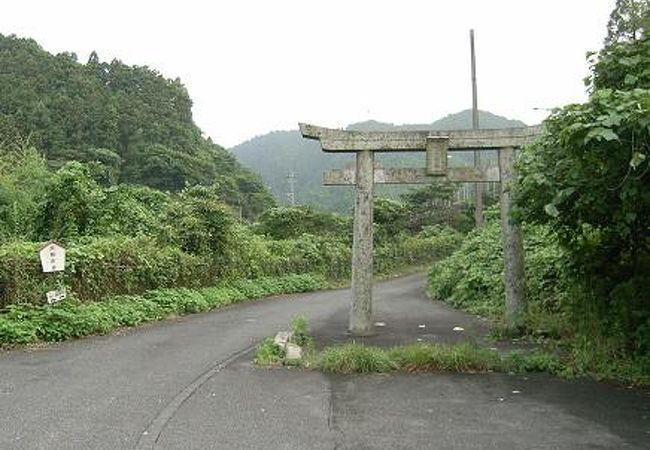 峠下の宿場町