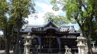 今井町の西南、復元された環濠の角には旧常福寺