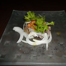 小田原鯵…ちょっと生臭いかなー