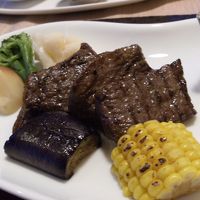 美瑛和牛。一頭買いしたので、安く提供できるのだとか。