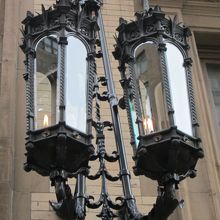 街灯もおしゃれです