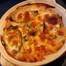 なすとキノコのドリア