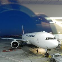 JAL001便（SFO→HND）