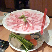 黒豚しゃぶしゃぶ