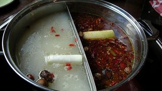 日本でも人気の「火鍋」、食べごたえ抜群！