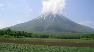 どこから見ても絵になる山