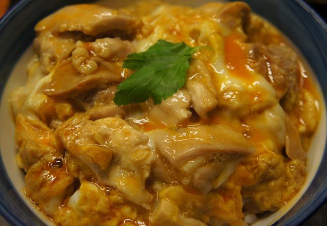 軍鶏の親子丼1000円