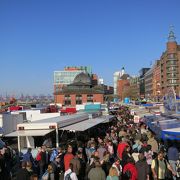 2013年春　Fischmarkt フィッシュマルクトへ♪