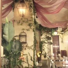 アンティーク調な店内